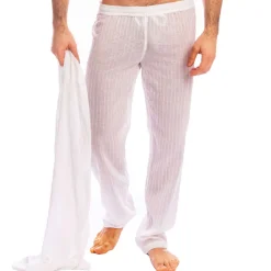 L'Homme invisible Pantalons D'Intérieur-Pantalon Martinique Blanc