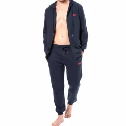 SKU Pantalons D'Intérieur|Pantalons-Pantalon Sport Coton Bleu Marine
