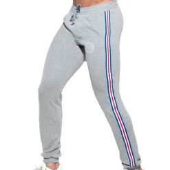 ES Collection Pantalons-Pantalon Sport FIT Tape Gris