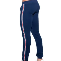 ES Collection Pantalons-Pantalon Sport FIT Tape Marine