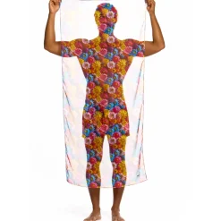 Modus Vivendi Accessoires De Mode|Plage-Paréo Daisies Multicolore