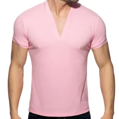 Addicted Chemises / Polos|T-Shirts-Polo Col V AD Rose