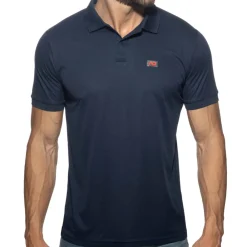 Addicted Chemises / Polos-Polo Veloz Dry Bleu Marine