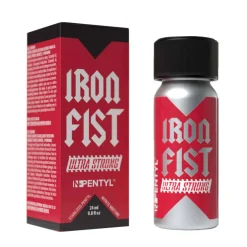 PWD Factory Poppers-Poppers Iron Fist Ultra Strong Pentyle - 24 ml