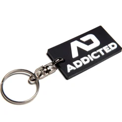 Addicted Accessoires De Mode-Porte-Clés AD Noir