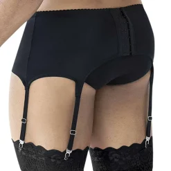 CUT4MEN Tenues Sexy|Accessoires Sexy-Porte-Jarretelle Crossed R4VAGE Noir