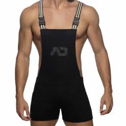 Addicted Salopettes-Salopette AD Coton Noir