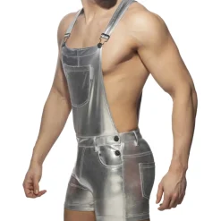 Addicted Tenues Sexy|Salopettes-Salopette Argentée