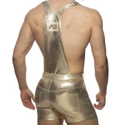 Addicted Tenues Sexy|Salopettes-Salopette Dorée