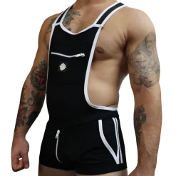 Breedwell Tenues Sexy|Salopettes-Salopette Futura Noire