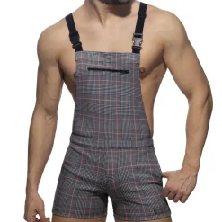 Addicted Salopettes-Salopette Scottish Grise