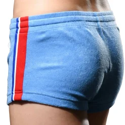 Andrew Christian Shorts-Short Booty Roller Disco Bleu Clair