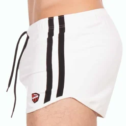 Barcode Tenues Sexy-Short Byron Blanc - Noir