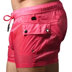 Andrew Christian Shorts-Short Cargo Capsule Naked Truth Rose