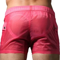 Andrew Christian Shorts-Short Cargo Capsule Naked Truth Rose