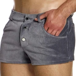 Modus Vivendi Shorts-Short Corduroy Gris