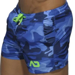 Addicted Shorts De Bain-Short de Bain Camouflage Marine