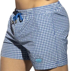 ES Collection Shorts De Bain-Short de Bain Chess Bleu