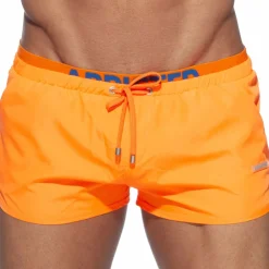 Addicted Shorts De Bain-Short de Bain Double Waistband Orange