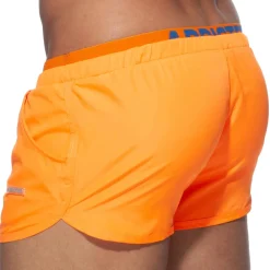 Addicted Shorts De Bain-Short de Bain Double Waistband Orange