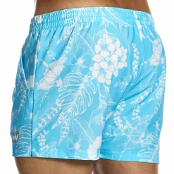 Modus Vivendi Shorts De Bain-Short de Bain Floreale Bleu Ciel