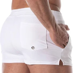 TOF Paris Shorts De Bain-Short de Bain Holidays Blanc