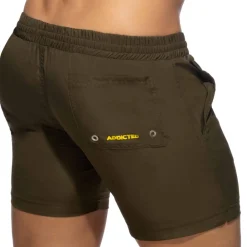Addicted Shorts De Bain-Short de Bain Long Basic Kaki