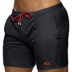 Addicted Shorts De Bain-Short de Bain Long Basic Anthracite
