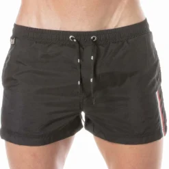 TOF Paris Shorts De Bain-Short de Bain Mi-Cuisse Noir