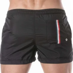 TOF Paris Shorts De Bain-Short de Bain Mi-Cuisse Noir