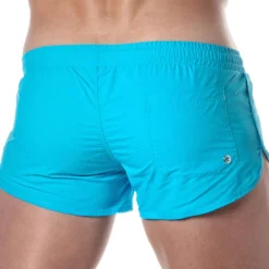 TOF Paris Shorts De Bain-Short de Bain Mini Bleu Turquoise