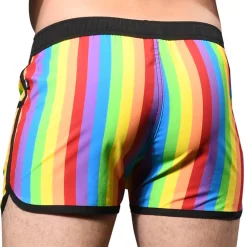 Andrew Christian Shorts De Bain-Short de Bain Pride Arc-en-Ciel