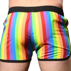 Andrew Christian Shorts De Bain-Short de Bain Pride Arc-en-Ciel