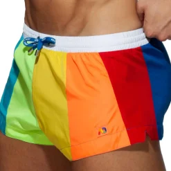 Addicted Shorts De Bain-Short de Bain Rainbow