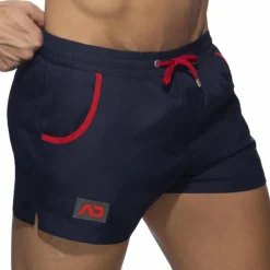 Addicted Shorts De Bain-Short de Bain Rainbow Tape Bleu Marine