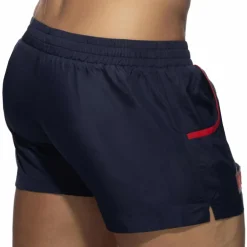 Addicted Shorts De Bain-Short de Bain Rainbow Tape Bleu Marine