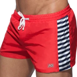 Addicted Shorts De Bain-Short de Bain Sailor Colored Rouge