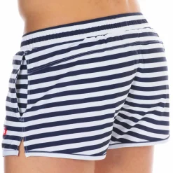 SKU Shorts De Bain-Short de Bain Sport Marinière