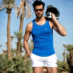 SKU Shorts / Caleçons|Shorts-Short de Sport Coton Blanc