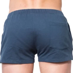 SKU Shorts / Caleçons|Shorts-Short de Sport Coton Bleu Marine