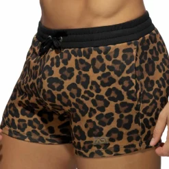 Addicted Shorts-Short de Sport Léopard