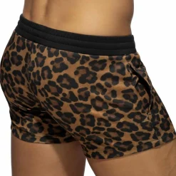 Addicted Shorts-Short de Sport Léopard