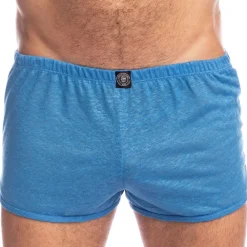 L'Homme invisible Shorts / Caleçons-Short Freedom Nieuport Lin Bleu