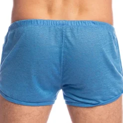 L'Homme invisible Shorts / Caleçons-Short Freedom Nieuport Lin Bleu