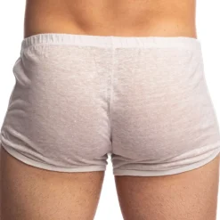 L'Homme invisible Shorts / Caleçons-Short Freedom Nieuport Lin Blanc