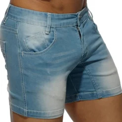 Addicted Shorts-Short Jeans Indigo