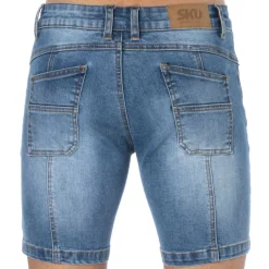 SKU Jeans Fesses Rondes|Fesses Rondes-Short Jeans Original Super Push-Up Bleu Indigo