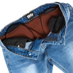 SKU Jeans Fesses Rondes|Fesses Rondes-Short Jeans Original Super Push-Up Bleu Indigo