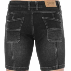 SKU Jeans Fesses Rondes|Fesses Rondes-Short Jeans Original Super Push-Up Noir