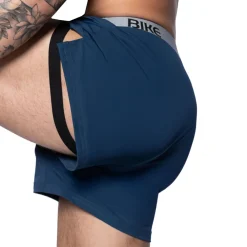 Bike Shorts-Short Jock Bleu Marine